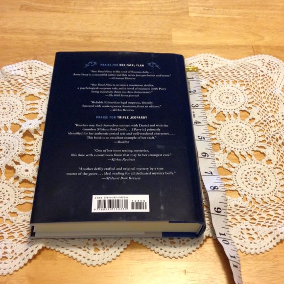 Anne Perry, Death with a Double Edge - Picture 9 of 9